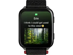 Смарт-годинник Garmin Venu X1 Black with Slate Titanium Caseback and Black ComfortFit Nylon Band (010-02980-00/02) - мініатюра 2