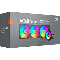 СВО PcCooler PсCOOLER DA360 PRO ARGB Black (DA360Pro-BKAWXL-GL) - мініатюра 7