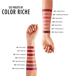 Помада для губ L'Oréal Paris Color Riche, відтінок 214 (Сливовий), 4,5 мл (A8117350) - мініатюра 10