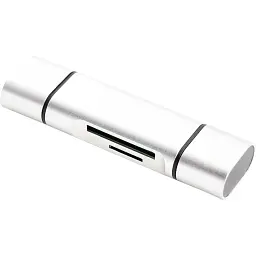 Концентратор XoKo AC-440 Type-C USB 3.0 and MicroUSB/SD Card Reader (XK-AС-440) - мініатюра 2