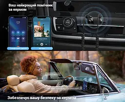 Автомобільний аудіоприймач UGREEN CM309 Bluetooth 6.0 аудіовихід AUX 3,5 мм потрібне живлення через USB-A з мікрофоном для гучного зв'язку підключення 2 пристроїв із відтворенням з одного автоматичне повторне підключення кодеки SBC/AAC спіральний кабель до 1,5 м дальність до 10 м без перешкод чорний (70601) - мініатюра 7