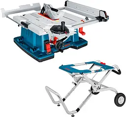 Настільна циркулярка Bosch GTS 10 XC Professional з робочим столом GTA 60 W