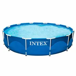 Каркасний басейн круглий Intex 28210, 366х76 см, 6503 л