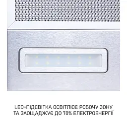 Витяжка телескопічна Minola HTL 6615 I 1000 LED - мініатюра 8