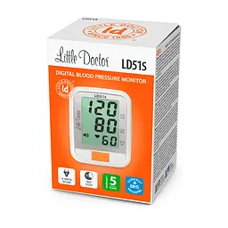 LD-51S Little Doctor  Тонометр цифровий автомат голосовий+адаптер - мініатюра 2