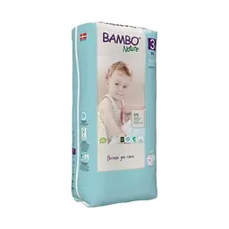 ЕКО Підгузки Bambo Nature Midi Tall 3 (4-8 кг), 52 шт. Bambo Nature (19263)