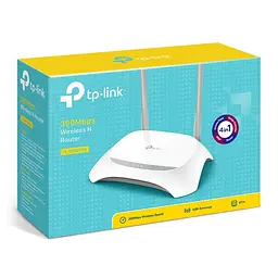Бездротовий маршрутизатор, мережеве обладнання, TL-WR840N TP-LINK - мініатюра 4