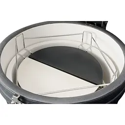 Керамічний вугільний гриль Grilli Kamado L 5 в 1 із системою BBQ Block Fire (749777) - мініатюра 16