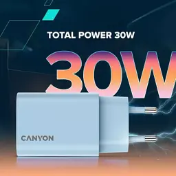 Зарядний пристрій Canyon 30CL OnCharge USB-C PD30W Purple (CNE-CHA30CLPU) - мініатюра 6