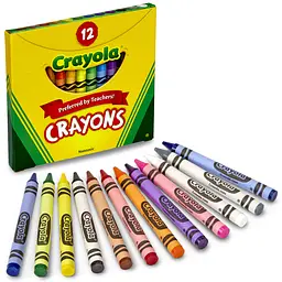 Набір воскових крейд Crayola 12 шт. (256239.072) - мініатюра 2