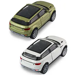 Автомодель - LAND ROVER RANGE ROVER EVOQUE (білий, зелений) - мініатюра 11