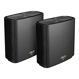 ASUS Маршрутизатор ZenWiFi XT8 2PK V2 black AX6600 3xGE LAN 1x2.5GE WAN 1xUSB3.1 WPA3 OFDMA MESH - мініатюра 2