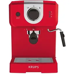 Кофеварка Krups рожковая Krups Opio 1.5 л молотая красная