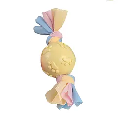Жувальна іграшка для собак Derby Candy ball with paws and cotton rope