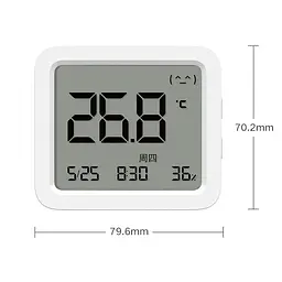 Термогігрометр Xiaomi MiJia Smart Thermometer and Hygrometer 3 (MJWSD05MMC) [80896] - мініатюра 3