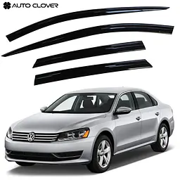 Дефлектори вікон вітровики для Volkswagen Passat B7 B8 USA 2011-2019 4 шт (Auto Clover)