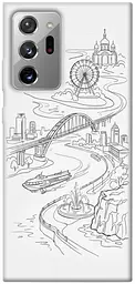 TPU чохол Demsky Dnipro spirit для Samsung Galaxy Note 20 Ultra