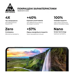 Скло захисне Armorstandart Pro Motorola G54 / G54 Power Black (ARM71082) - мініатюра 5