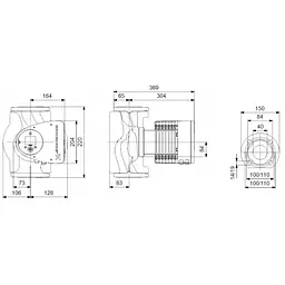 Циркуляційний насос Grundfos Magna3 40-100 F 220 (97924269) - мініатюра 2