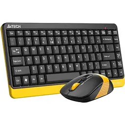 Комплект (клавіатура+мишка) A4Tech FG1110 USB Bumblebee - мініатюра 2