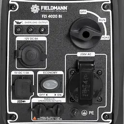 Інверторний бензиновий генератор Fieldmann FZI 4020-Bi (FZI 4020-Bi) - мініатюра 4