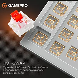 Клавіатура GamePro Genesis Warden MK160BL [140415] - мініатюра 12
