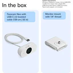 Веб-камера Elgato Facecam Neo (10WAE9901) - мініатюра 12