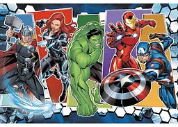 Пазл Trefl Непереможні Месники Marvel колаж 60 ел. (17357) - мініатюра 2