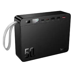 Універсальна мобільна батарея HOCO Carretera power bank PD J166 50000mAh |3USB/2Type-C, 22.5W/3A, PD/QC|
