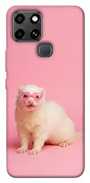 Чохол Demsky Білий тхір для Infinix Smart 6