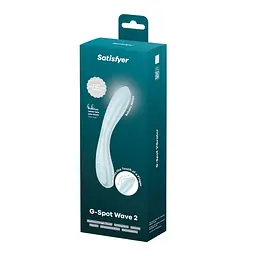 Вибратор Satisfyer G-Spot Wave 2 Ice Blue, имитирует ласки пальцем - миниатюра 6