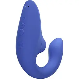 Вібратор кролик Womanizer Blend (Blue) - мініатюра 3