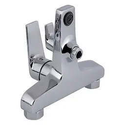 Змішувач для ванни Qtap Stenava New (з душовим гарнітуром) QTSTE259CRM45537 Chrome - мініатюра 4