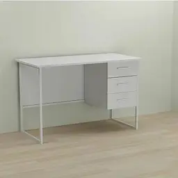 Комп'ютерний стіл Ferrum-decor Гаррі 75x140x70 білий ДСП Білий 16мм (FRD-101011)