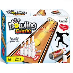 Настільна інтерактивна гра Ummi 707-123 Bowling Game Brown - мініатюра 2