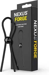 Ерекційне кільце Nexus Forge Single Adjustable Lasso Black - мініатюра 5