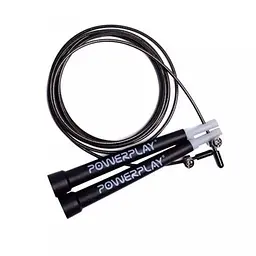 Скакалка швидкісна Power System PS-4033 2.9 м, Black - мініатюра 2