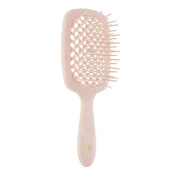 Щітка для волосся пудровий з пудровим SMALL SUPER BRUSH Janeke