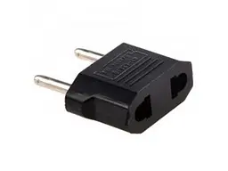 Перехідник ATCOM UK/US - EU Black (14345)