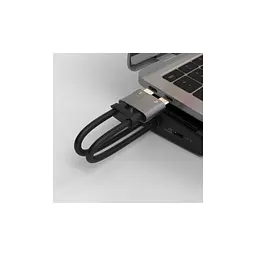 Порт-реплікатор J5create Dock-Station USB-C 10Gbps, 12-in-1 (слот M2 NVMe/хаб/HDMI/DP/PD/картрид/LAN) (JCD552-N) - мініатюра 5