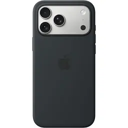 Чохол Silicone Case with Button, Animation & MagSafe для Apple iPhone 17 Pro Max Black AAA [149948] - мініатюра 2