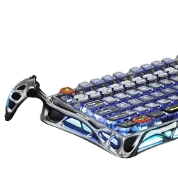 Клавіатура Gravastar Mercury K1 Special Edition - Interstellar Silver - мініатюра 3