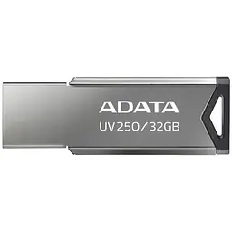 USB флеш накопичувач ADATA 32GB UV250 Metal Black USB 2.0 (AUV250-32G-RBK)