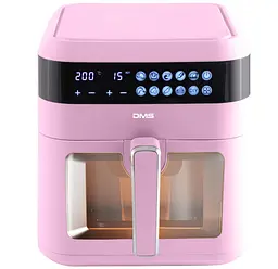 Аэрофритюрница мультипечь DMS HFG-7R XXL Pink 1600 Вт - мініатюра 2