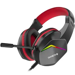 HF Stereo GamePro HS311 RGB Black/Red (HS311) UA - мініатюра 4