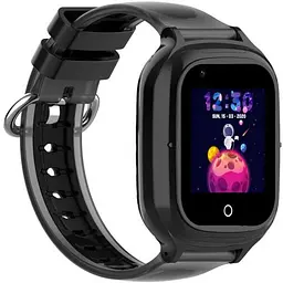 Смарт-годинник дитячий Wonlex KT23 з камерою WI-FI GPS SIM-карта відеодзвінок Black (17768-hbr) - мініатюра 4