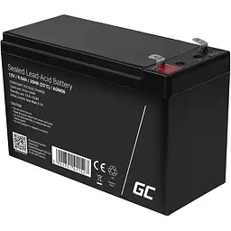 Акумуляторна батарея для ДБЖ Green Cell 12 V / 9 А*ч (85076000)