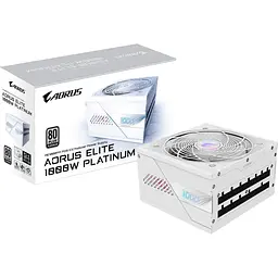 Блок живлення Gigabyte AE1000PM PG5 1000W 80+ Platinum White (GP-AE1000PM PG5 ICE) - мініатюра 7