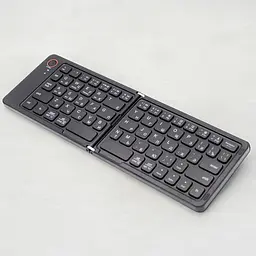 Клавіатура блютуз складна Folding Wireless Keyboard B023, міні бездротова, для телефону, планшета і ПК - мініатюра 2