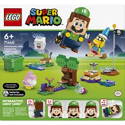 Конструктор LEGO Super Mario Приключения с интерактивным LEGO Луиджи 210 деталей (71440)